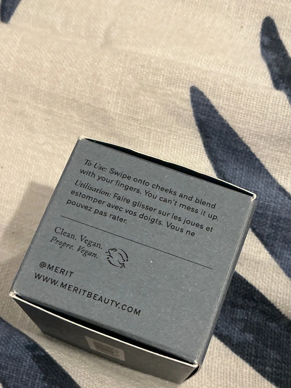 Merit Flush Balm Cream Blush — Archival Cool Mauve Pink